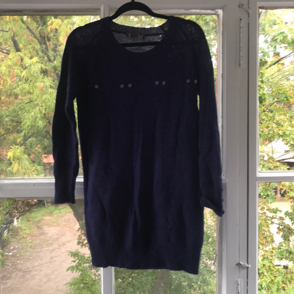 LIKE NEW blue A.T. Sweater dress